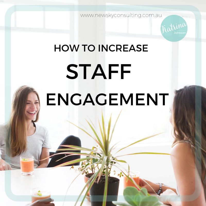 How to increase staff engagement - Ladies sitting at a table talking with a juice